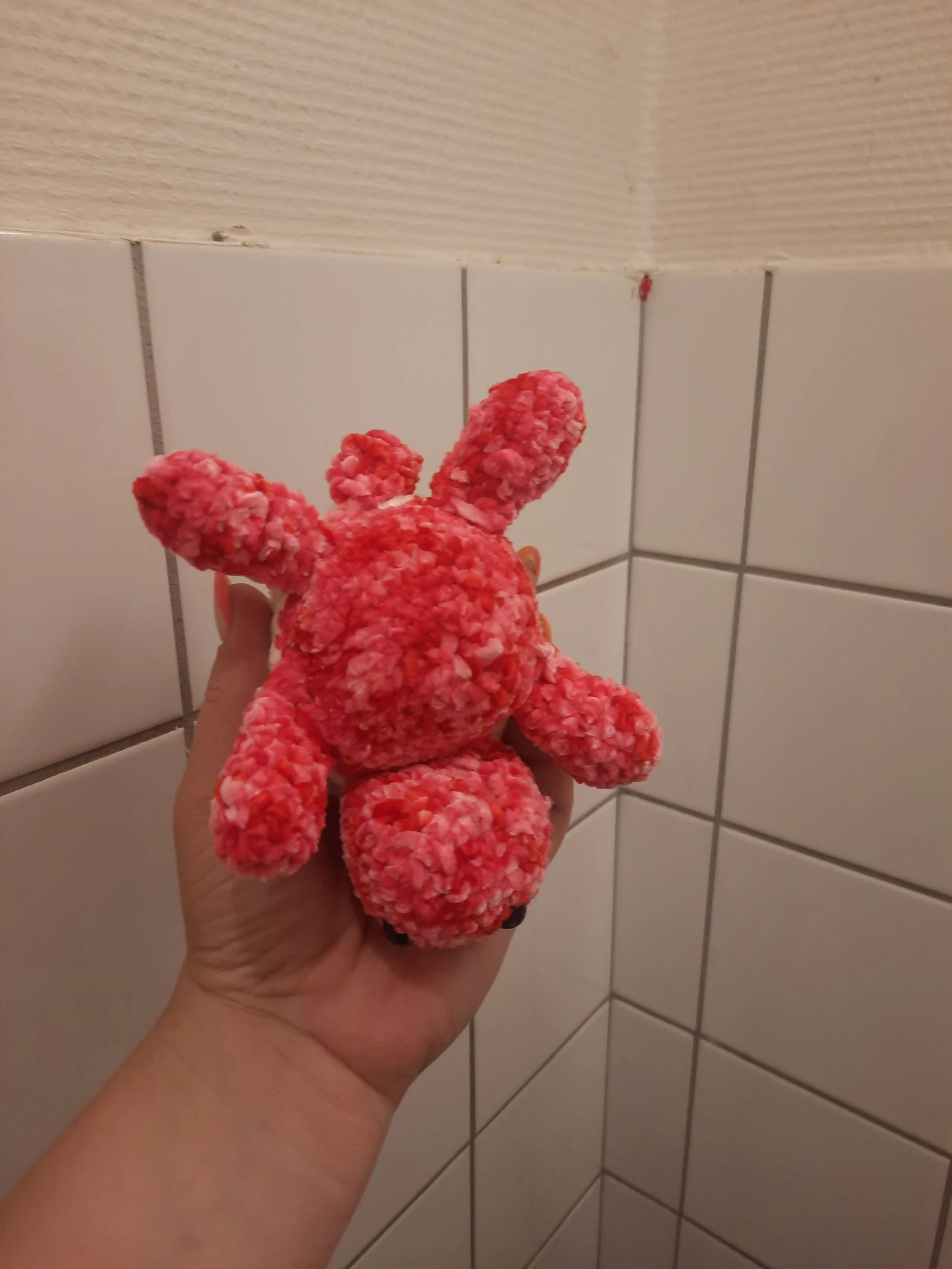 🍓 Tortue Fraise au crochet fait main – Collection Tortues Fruitées – Pièce unique 🐢 – photo 8